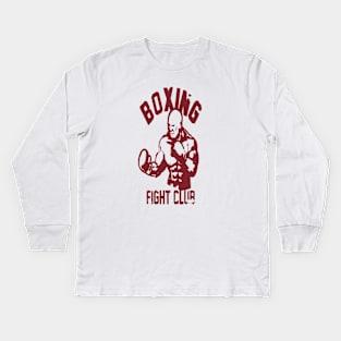 Boxing fight club Kids Long Sleeve T-Shirt